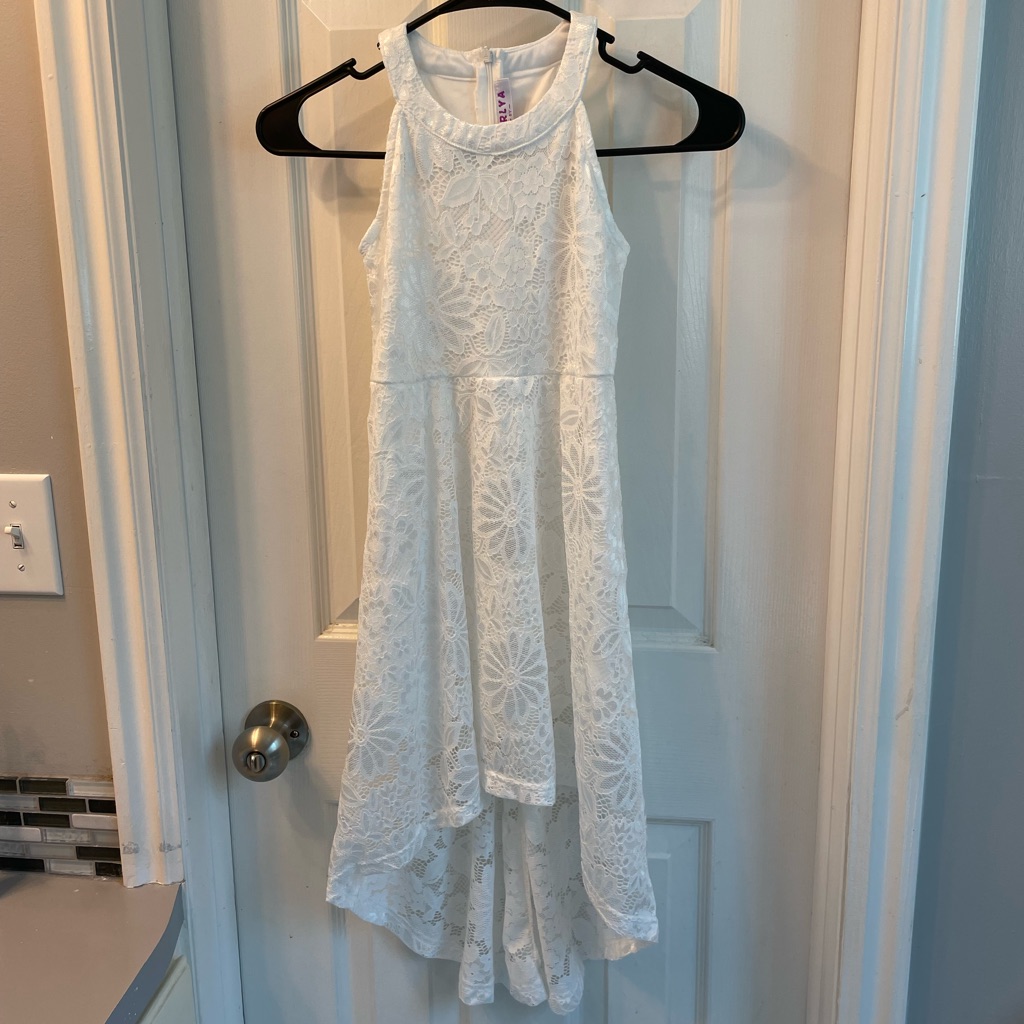 Beautiful White Dress - Girls’ Size 8